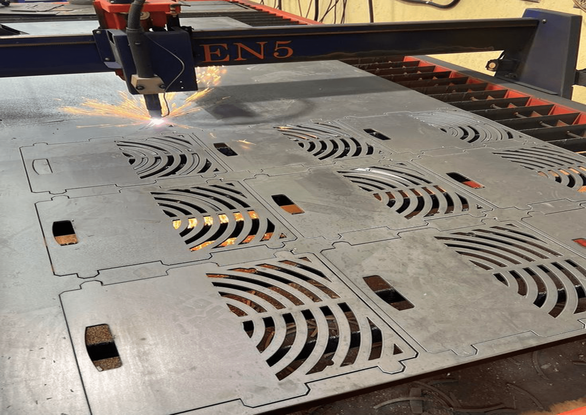 Aluminium Sheet Laser Cutting services In UAE